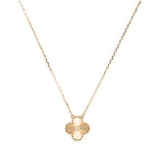 Vintage Alhambra Guilloché Pendant